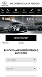 Mobile Screenshot of lexusoffreehold.com